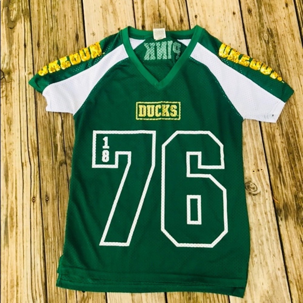 Victoria’s Secret Pink Oregon ducks jersey